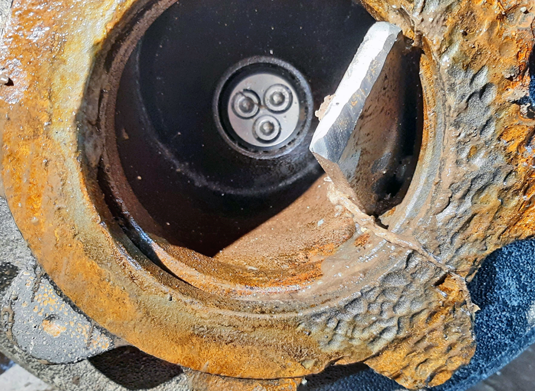 丹麦布兰迪 土豆工厂废水系统紧急异物排除