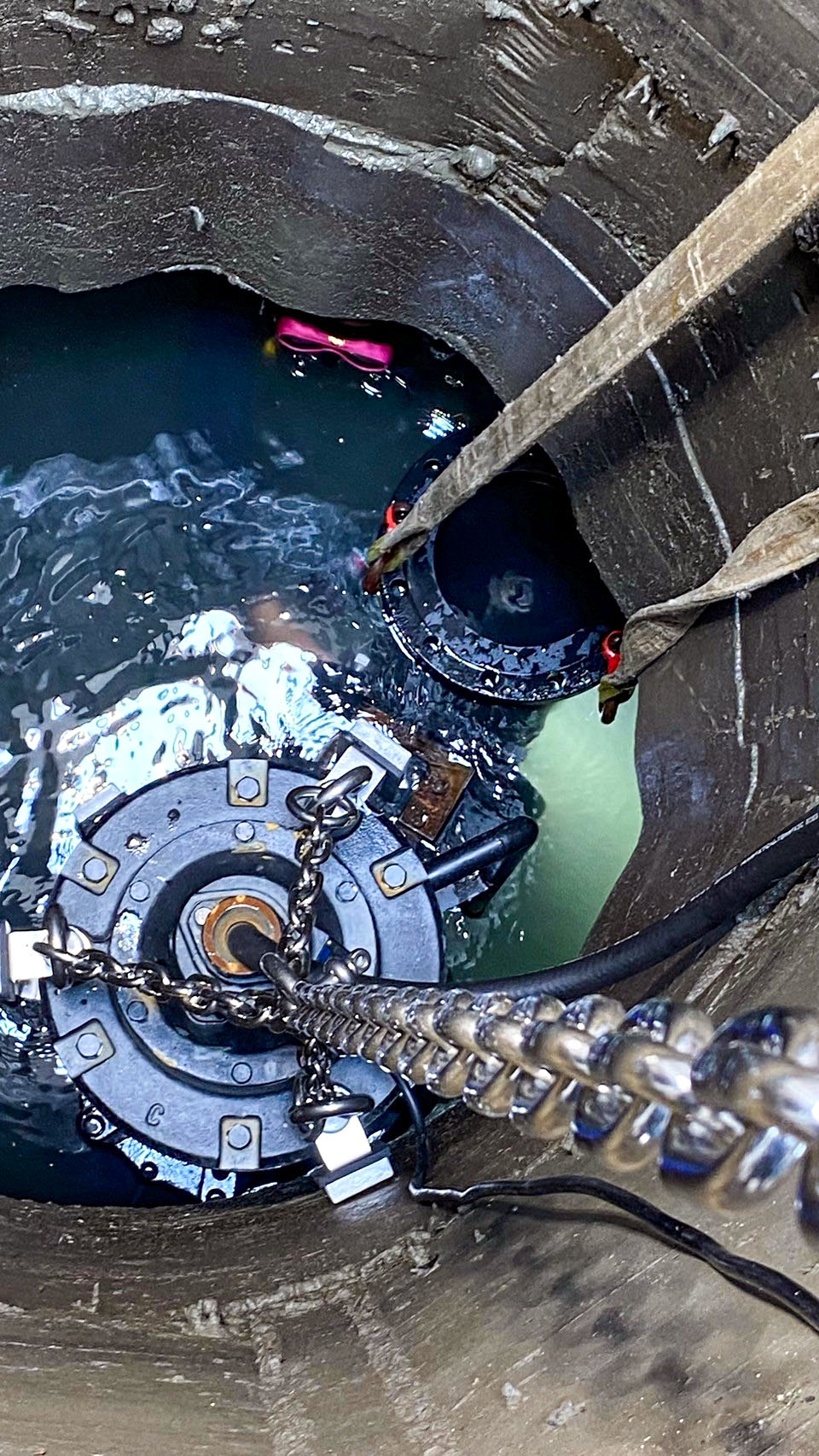 台湾云林 下仑渔业养殖生产区海水统筹供应系统