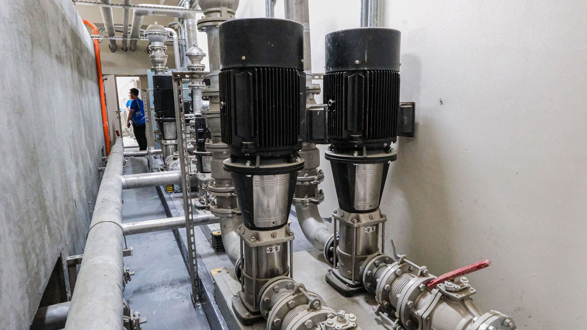 台湾彰化 公家机关生活用水及污废水系统