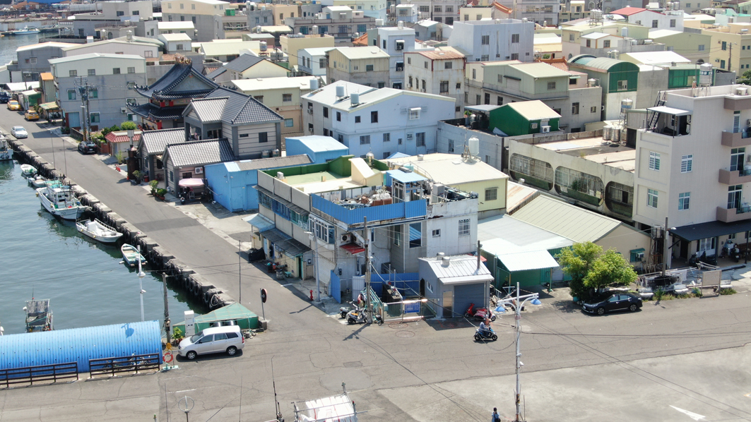 台湾高雄 旗津区南汕里抽水站汰旧换新