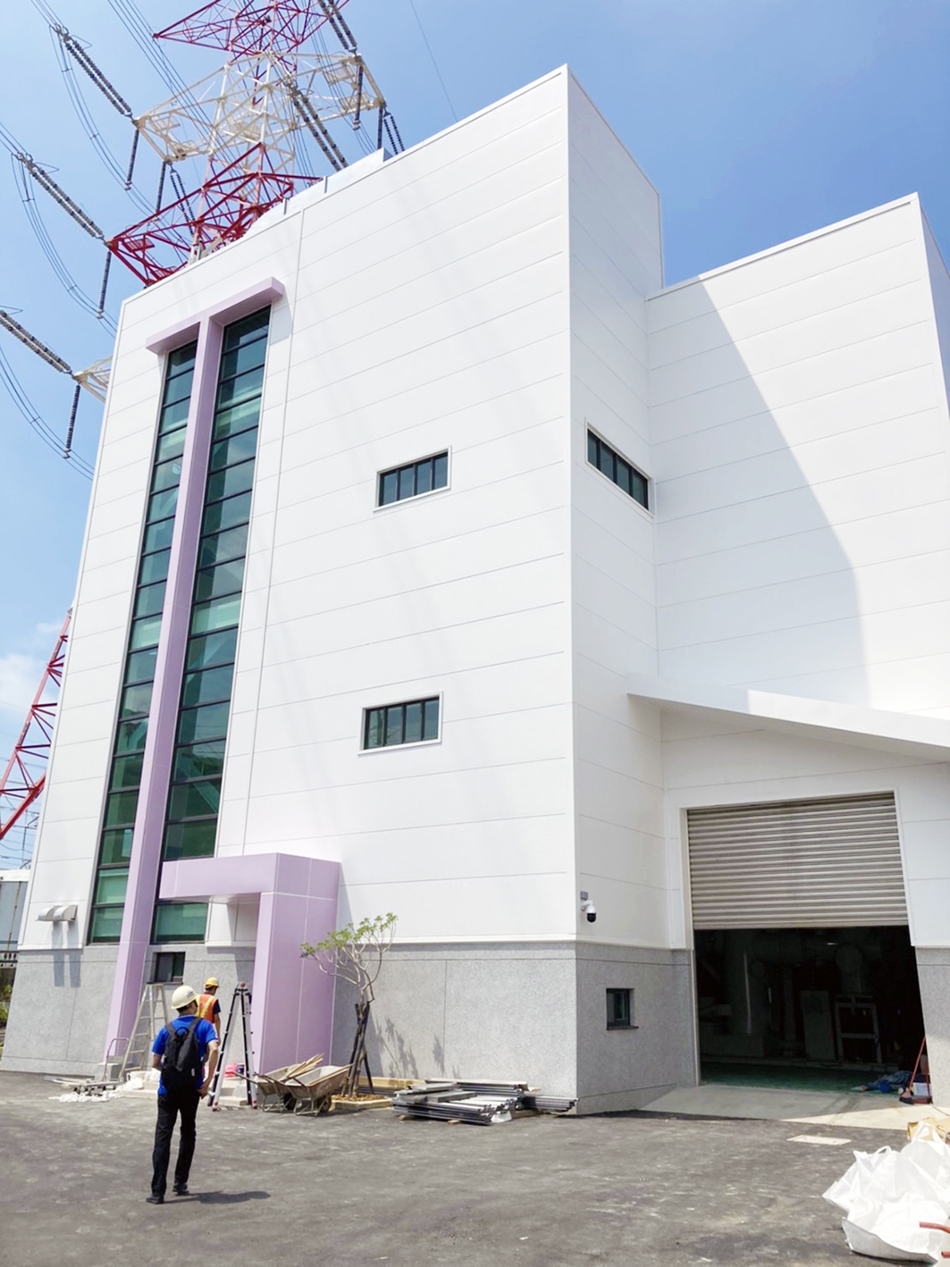 台湾新北市 林口发电厂变电所污水排除