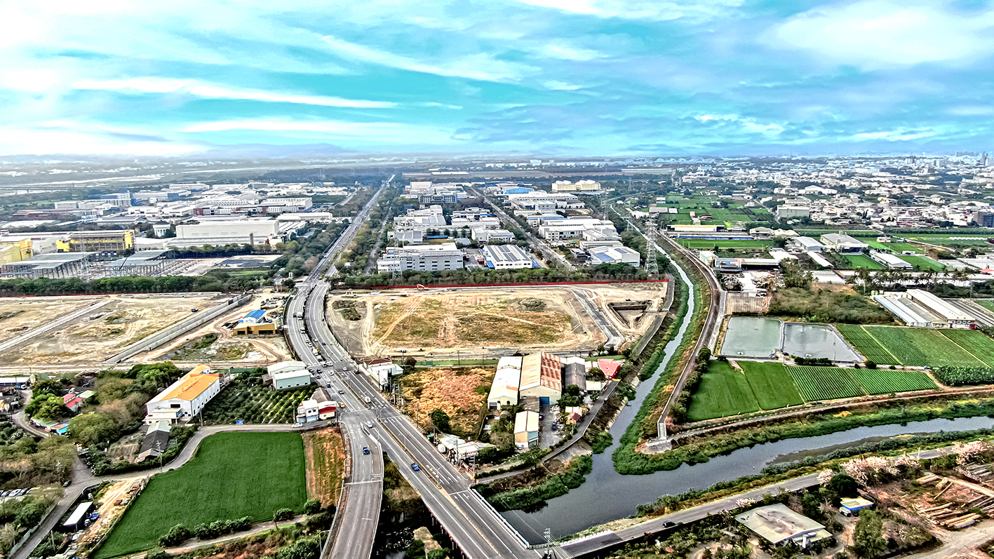 台湾屏东 六块厝产业园区凿井束水工程