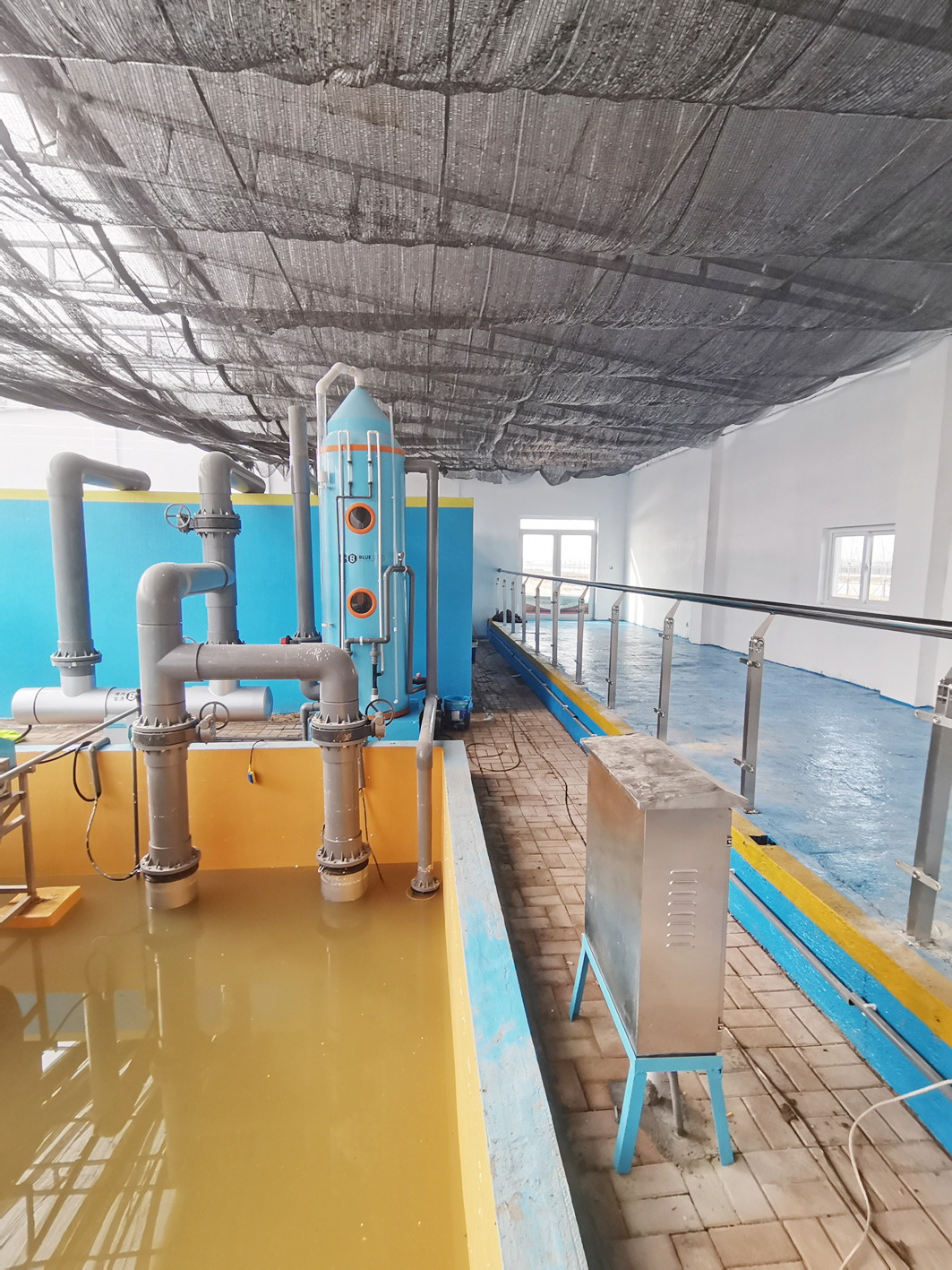 福建平潭 渔业养殖场循环水处理