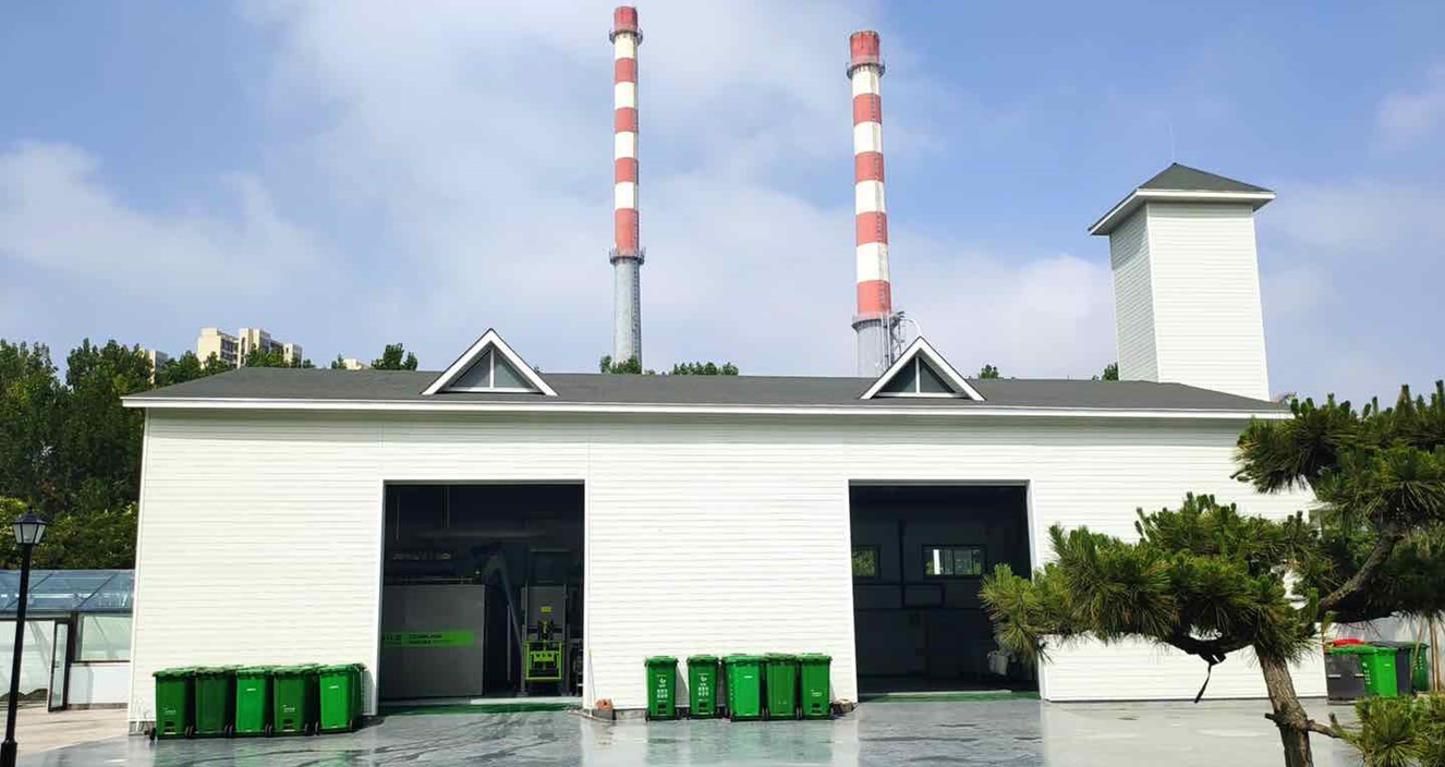 中国深圳 福田區餐廚垃圾處理站