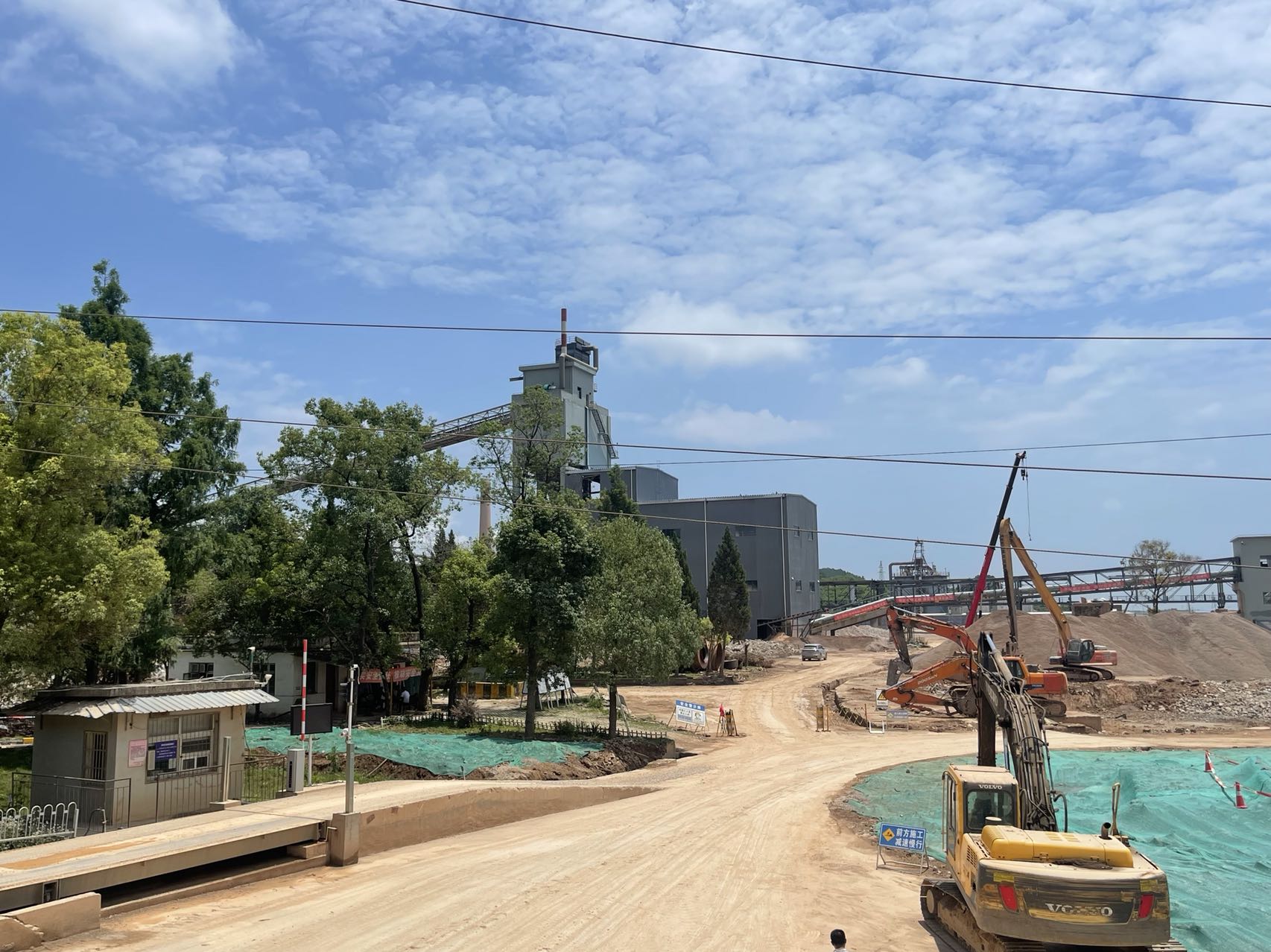 中国武汉 铁矿区沉积泥沙水排放工程