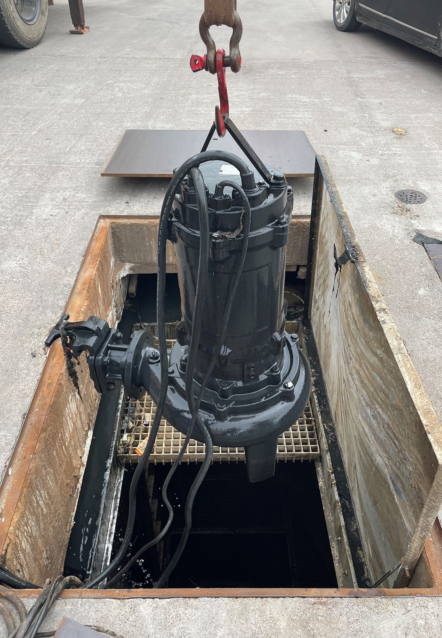 中国江西 抚州市崇仁县城镇居民区污水集中坑改造